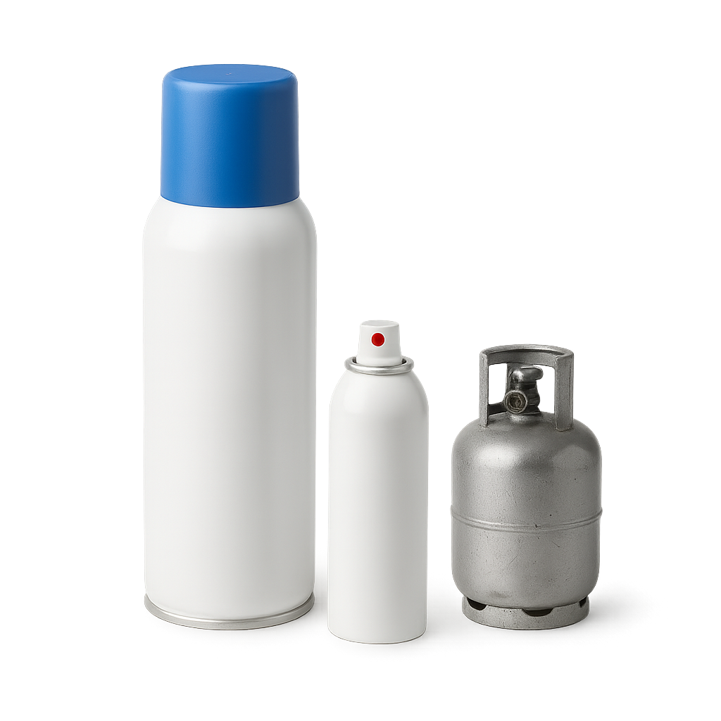 Aerosoles y gases comprimidos